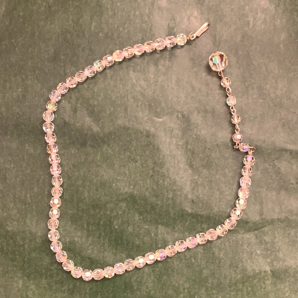 Vintage crystal choker